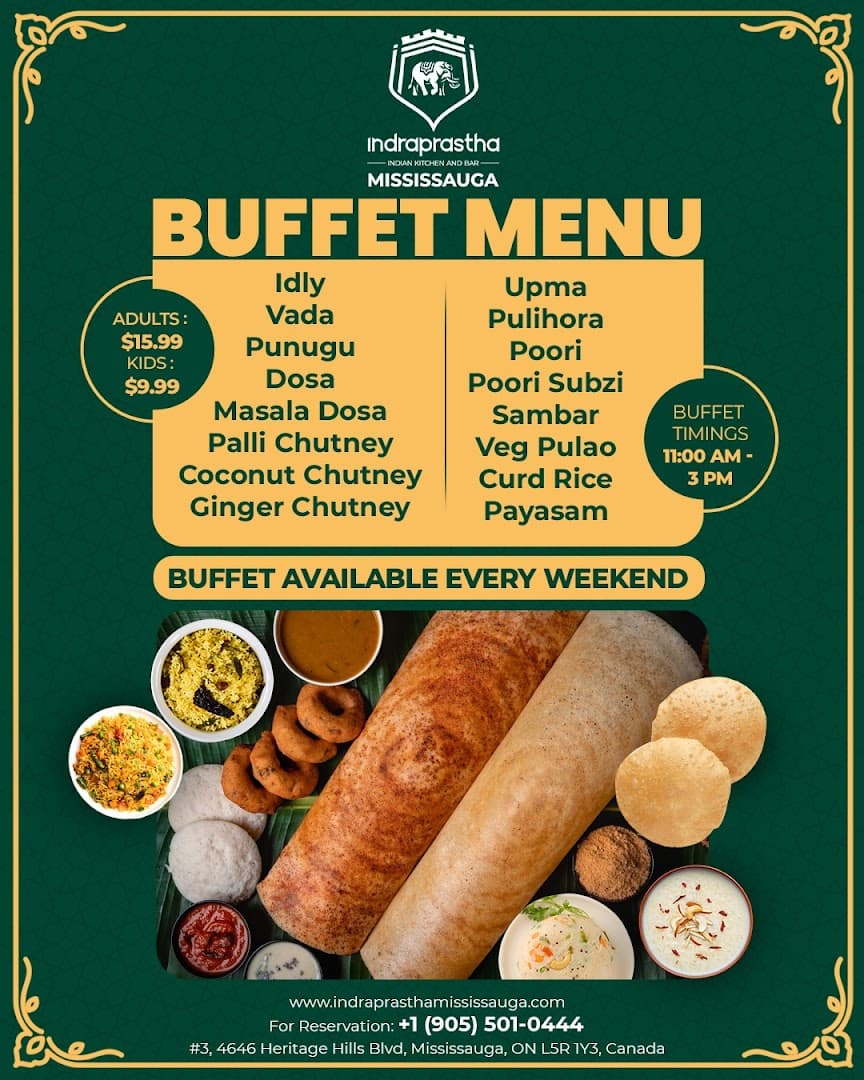 Indraprastha Indian Kitchen & Bar- Mississauga 9