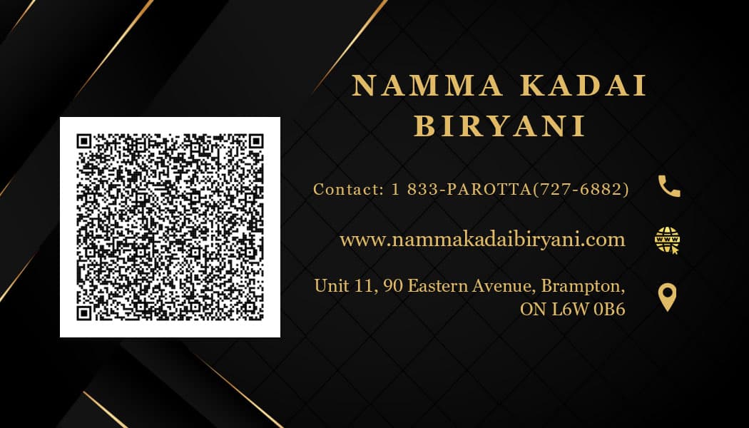Namma Kadai Biryani | NKB | South Indian Dine In & Take Out Restaurant - Brampton 4